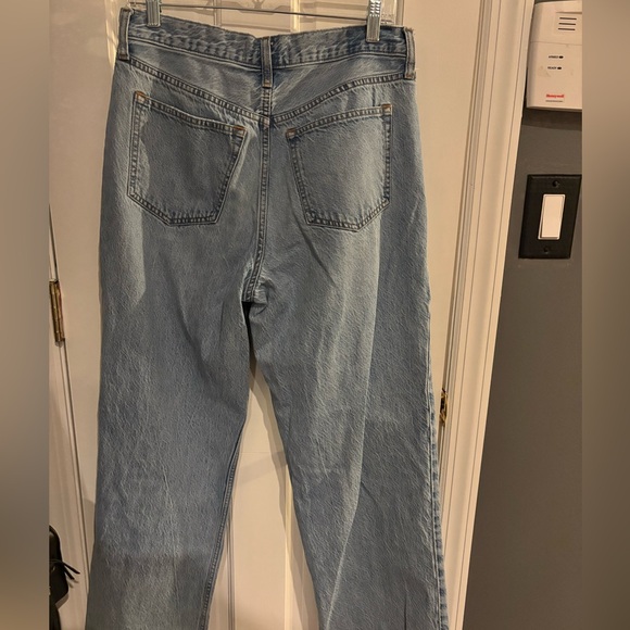 Abercrombie High Rise Loose Blue Jeans 30/10R - Picture 4 of 7
